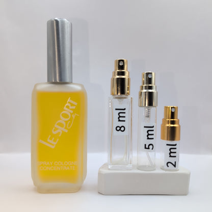 Le Sport Cologne 1980's Batch, Women Perfume Sample