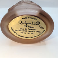 Quelques Fleurs l'Original EDP 1987 Batch, Women Perfume Sample