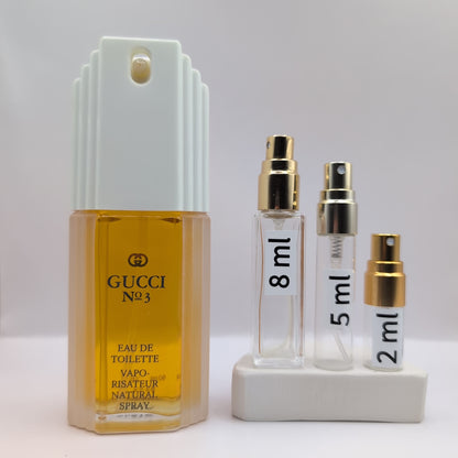 No 3 EDT 1989 Batch, Women Perfume Sample
