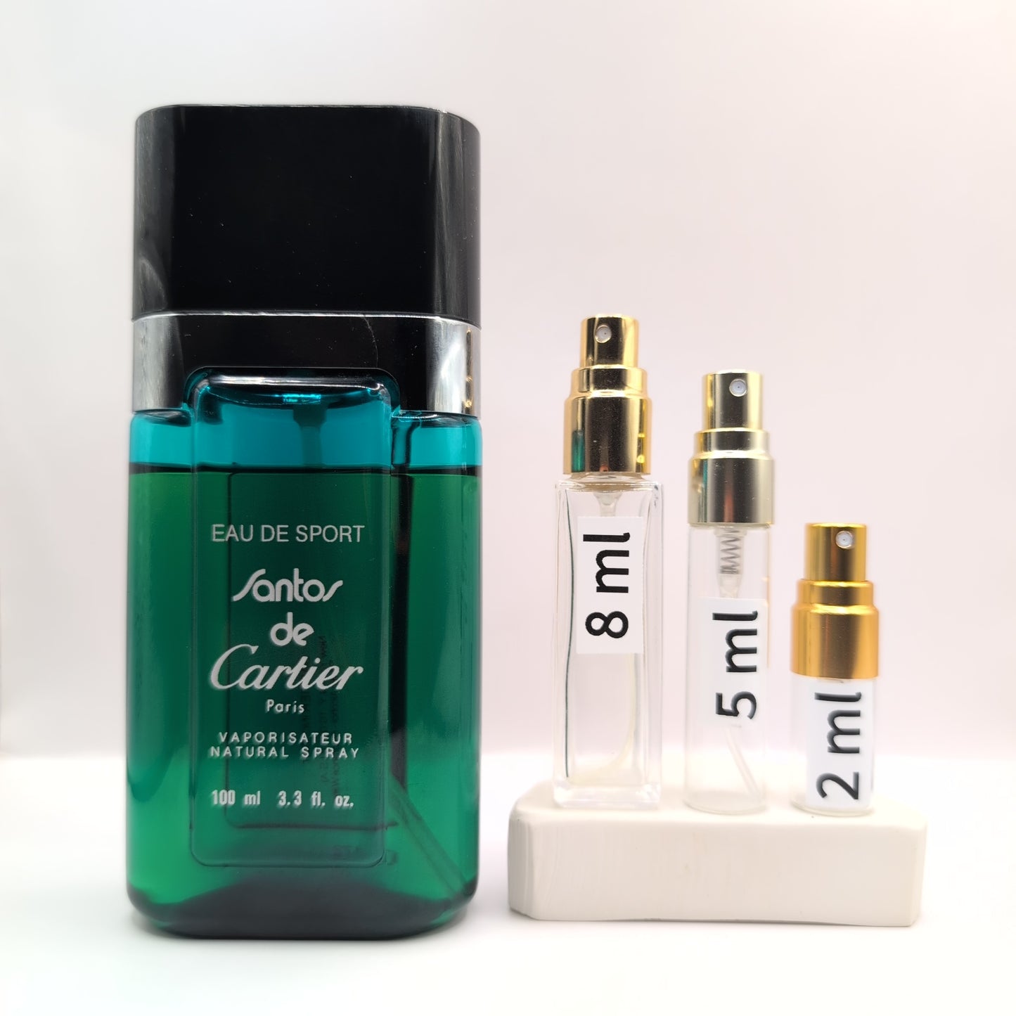 Santos De Eau De Sport 1980's Batch, Men Perfume Sample