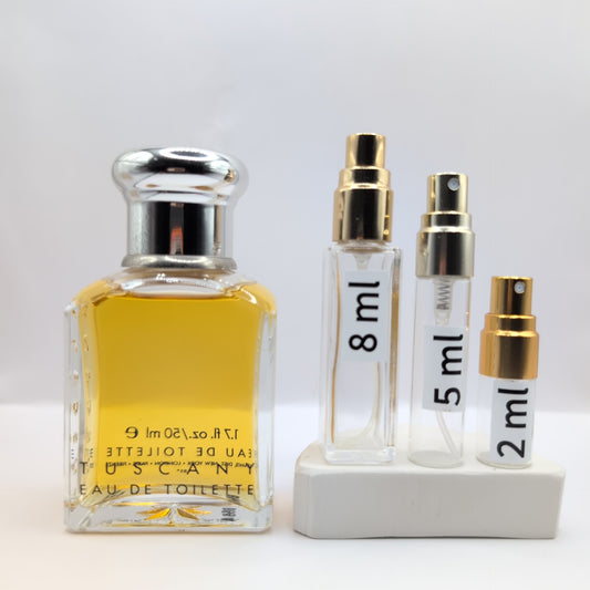 Tuscany Per Uomo EDT 1986 Batch, Men Perfume Sample