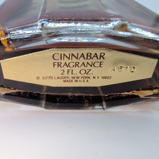 Cinnabar Fragrance 1981 Batch, Women Perfume Sample