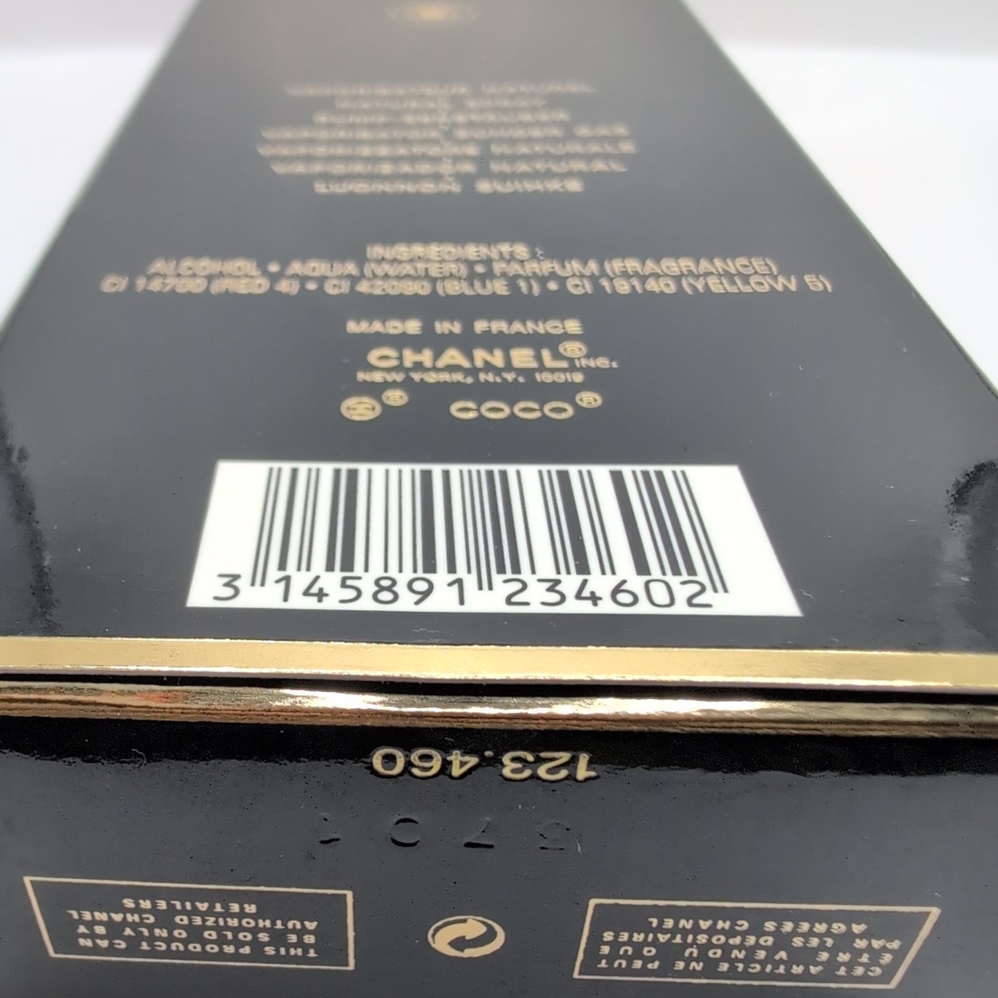 Coco EDT 2002 Batch, Women Perfume Sample