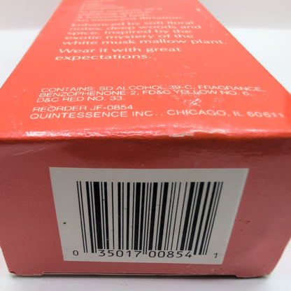 White Musk for Women 1990's Quintessence Batch, Perfume Sample