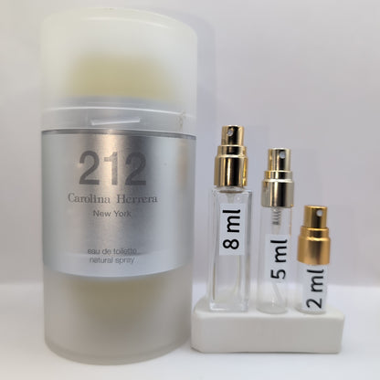 212 for Women EDT 2000 Batch, Perfume Sample