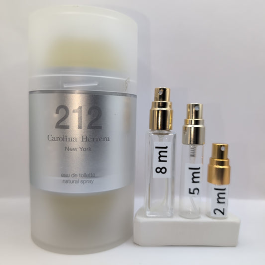 212 for Women EDT 2000 Batch, Perfume Sample