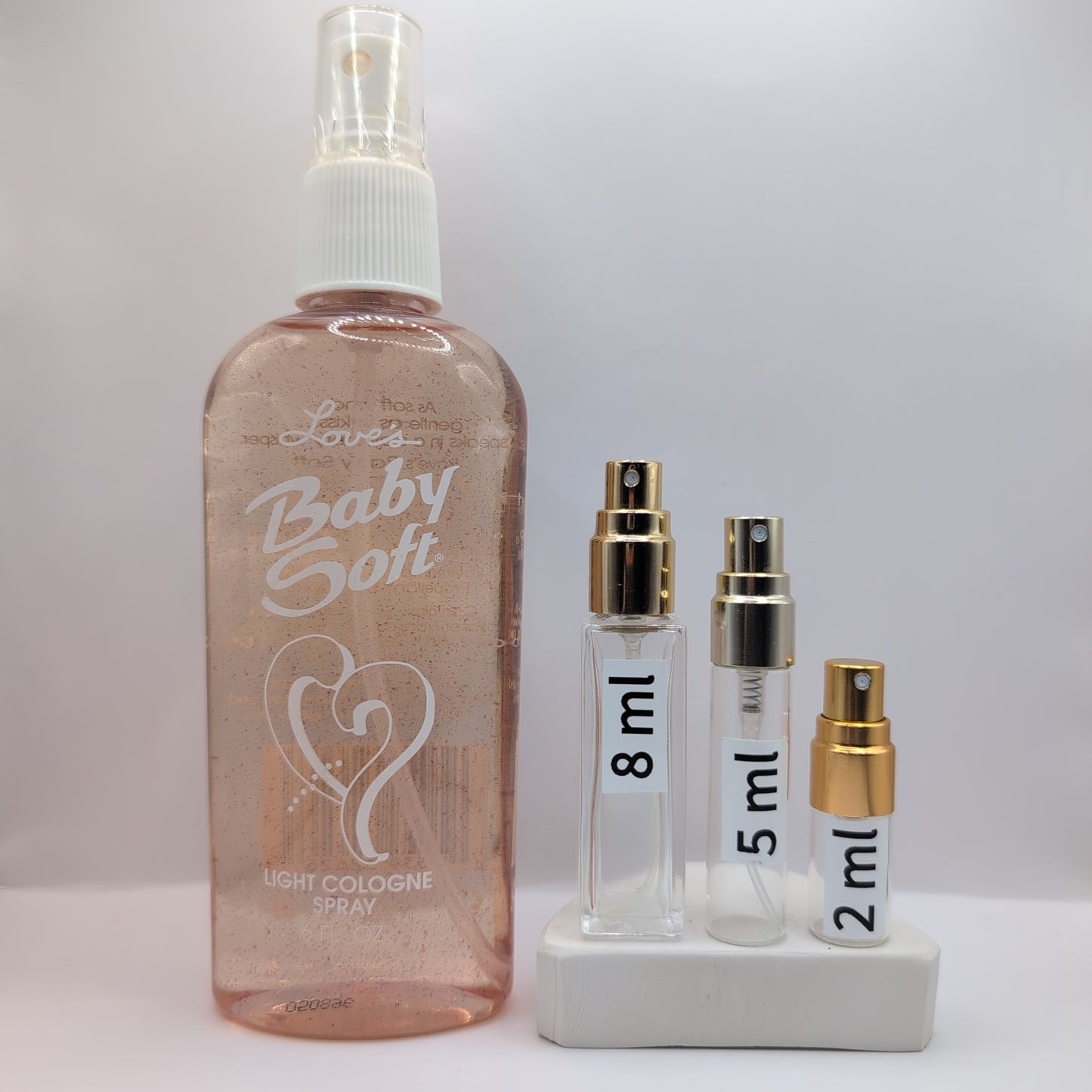 Loves Baby Soft Light Cologne 1996 Mem Batch, Women Perfume Sample