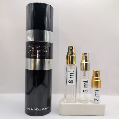 Rive Gauche Pour Homme Intense for Men 2004 Batch, Men Perfume Sample