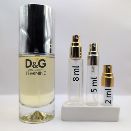 D&G Feminine EDT 2000 Batch, Women Perfume Sample