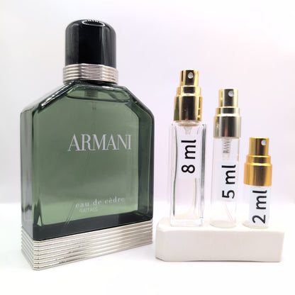 Eau De Cedre EDT 2026 Batch, Men Perfume Sample
