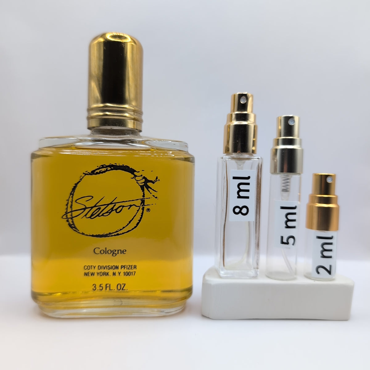 Stetson Cologne 1980's Pfizer Batch, Men Perfume Sample