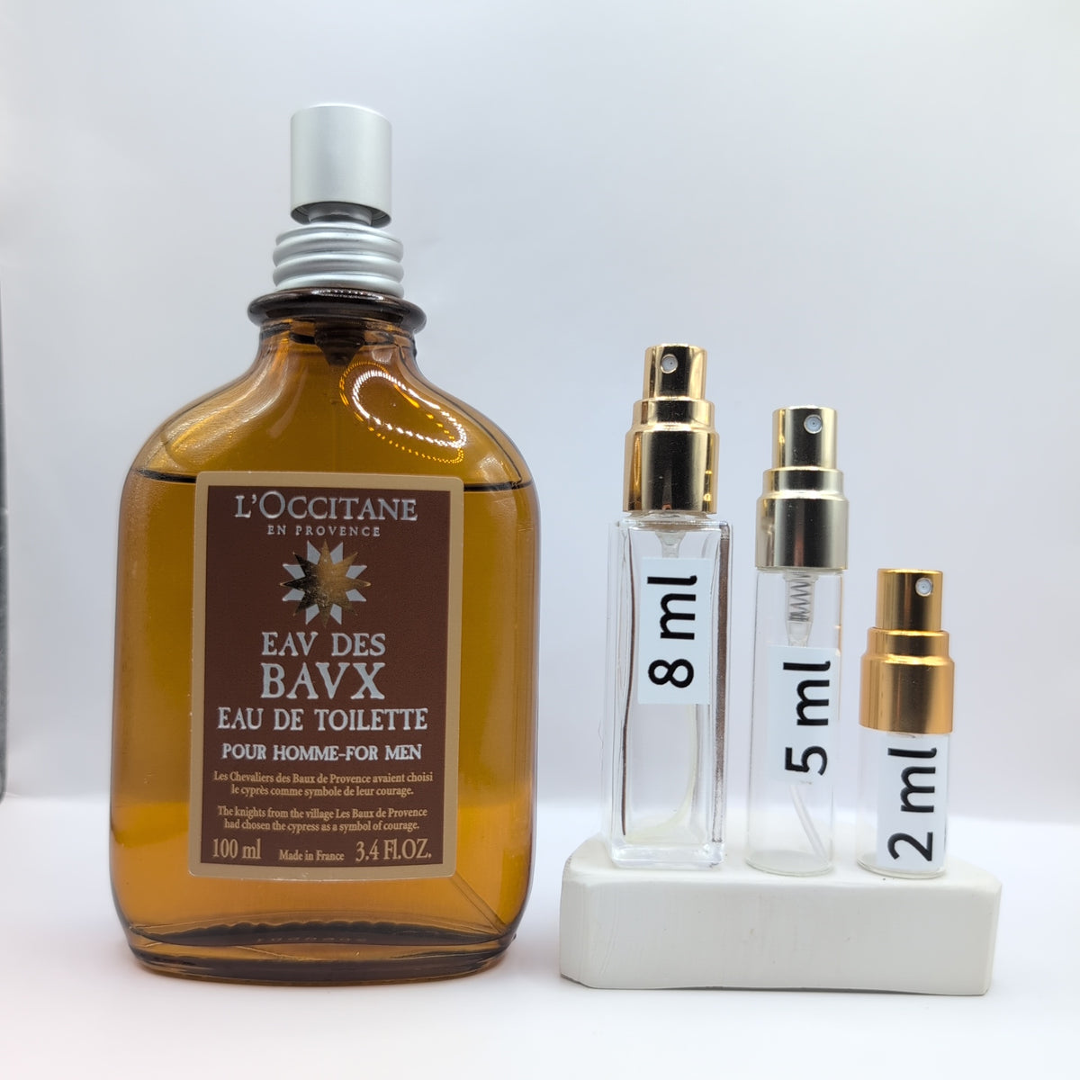 Eau Des Baux EDT 2020 Batch, Men Perfume Sample