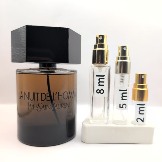 La Nuit de L'Homme EDT 2017 Batch, Men Perfume Sample