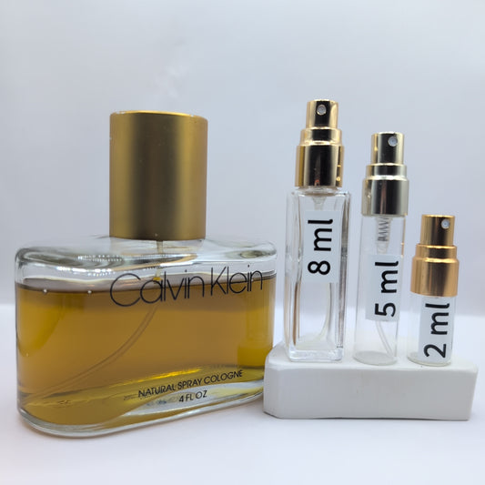 Calvin for Women Classic Red Perfume Cologne 1980's Batch, Perfume Sample