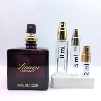 Lauren Cologne 1984 Warner Batch, Women Perfume Sample