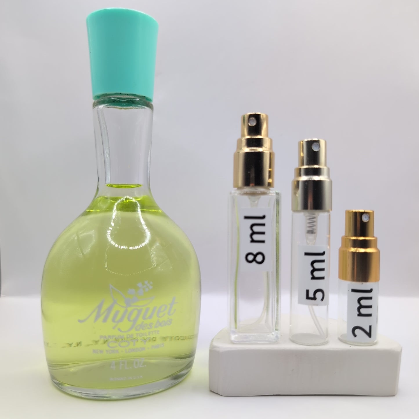 Muguet des Bois Parfum De Toilette 1980's Pfizer Batch, Women Perfume Sample