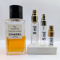 Cuir de Russie EDT 1990's Batch, Women Perfume Sample