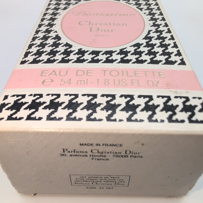 Diorissimo EDT 1992 Bottle, Women Perfume Sample