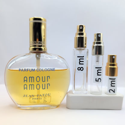 Amour Amour Parfum Cologne 1980's Batch, Women Perfume