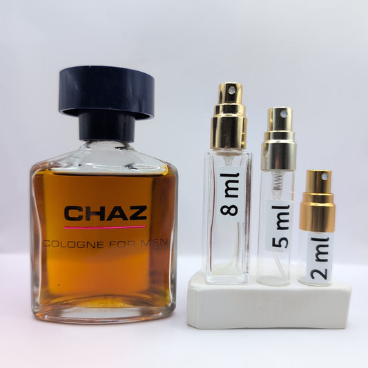 Chaz Cologne 1980 Batch, Men Perfume Sample