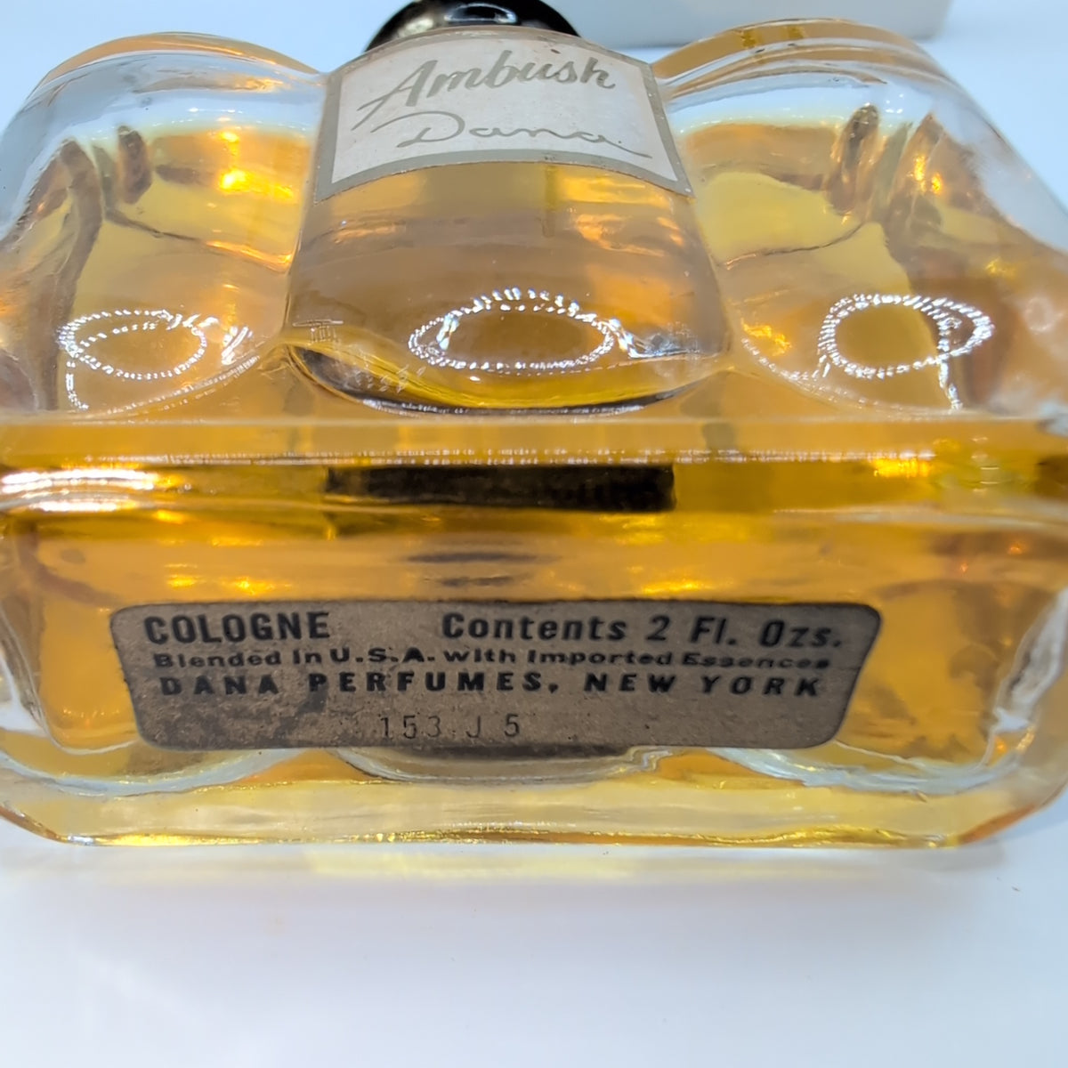 Ambush Cologne, 1970's Bottle, Women Pefume Sample