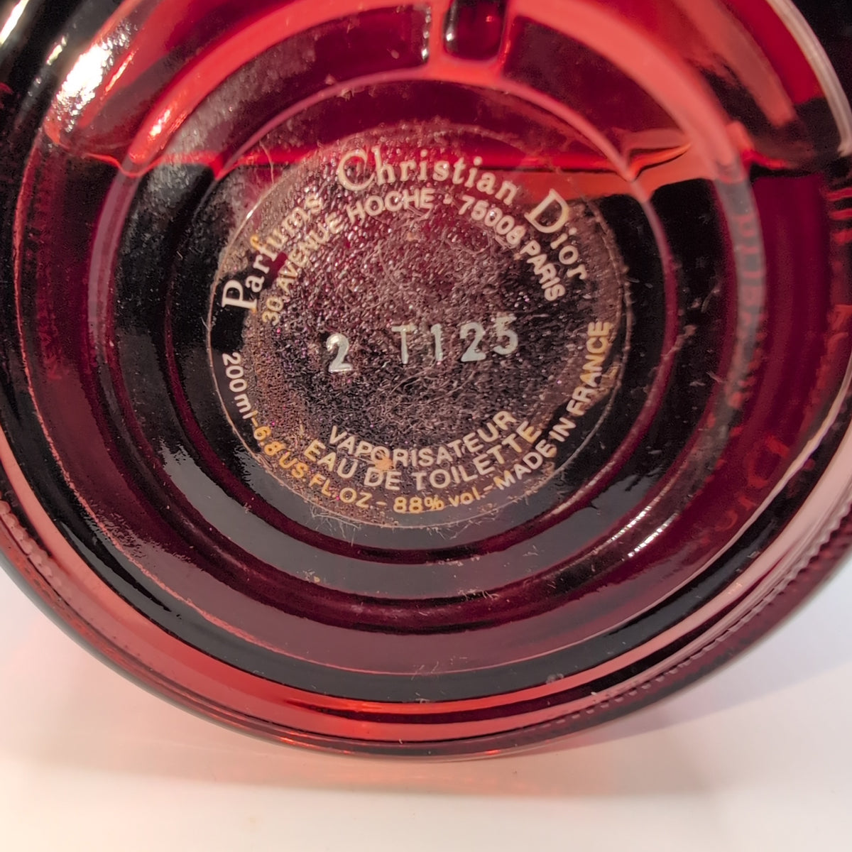 Fahrenheit EDT 1992 Bottle, Men Perfume Sample