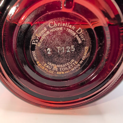 Fahrenheit EDT 1992 Bottle, Men Perfume Sample