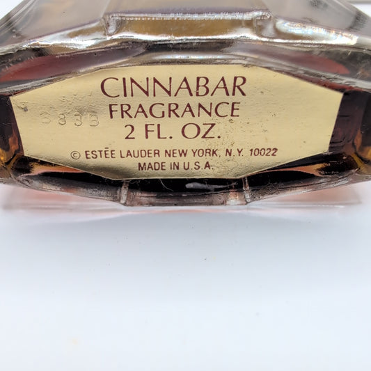 Cinnabar Fragrance 1983 Bottle, Women Perfume Sample