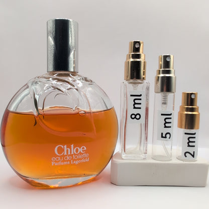 LagerfeldChloe For Women Original EDT 1980's Bethco Bottle, Perfume Sample