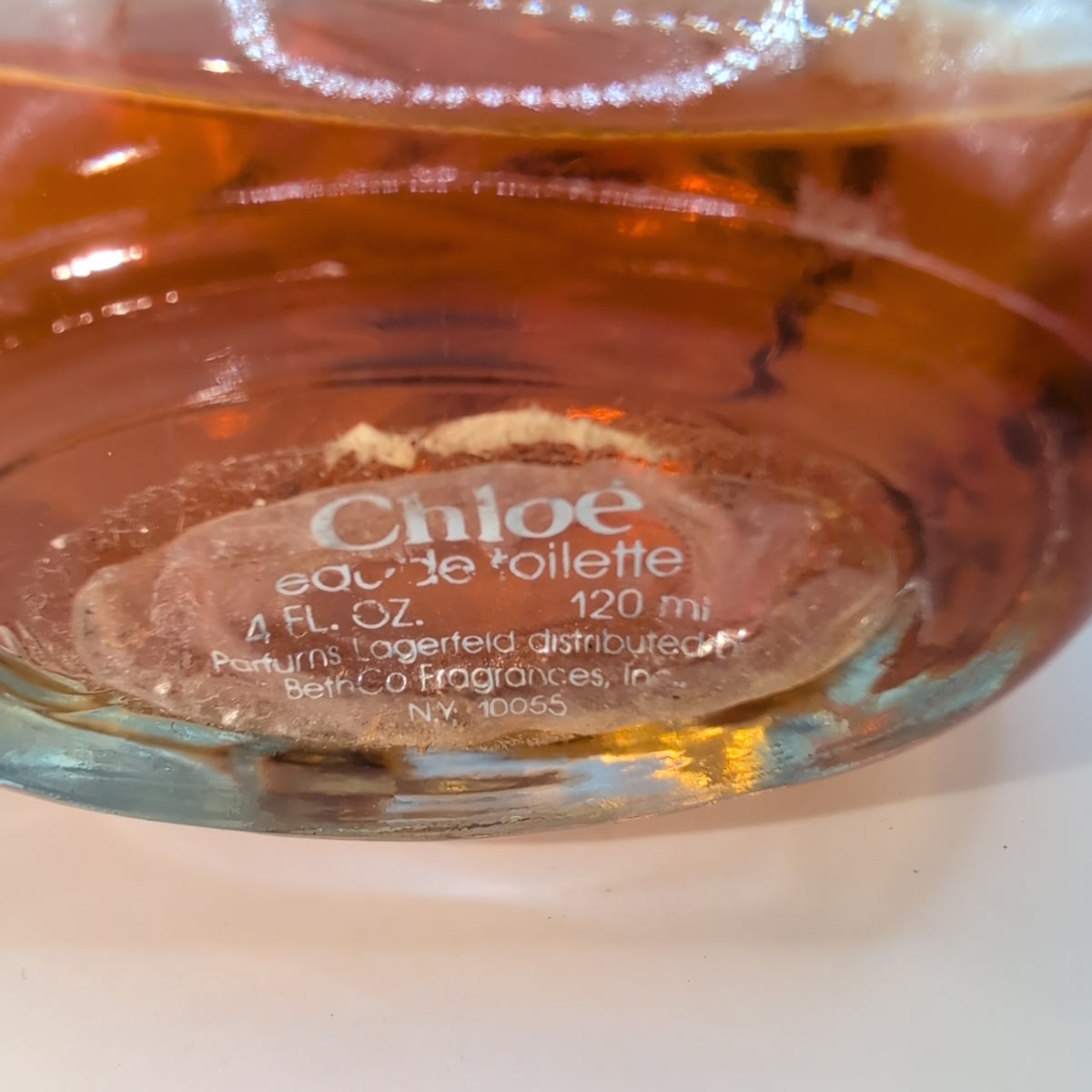 LagerfeldChloe For Women Original EDT 1980's Bethco Bottle, Perfume Sample