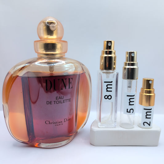 Dune for Women EDT 1991 Bottle, Perfume Sample