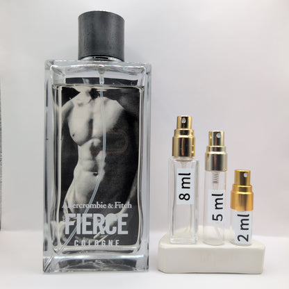 Fierce Cologne 2018 Bottle, Men Perfume Sample