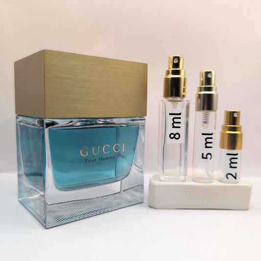 Pour Homme ii 2 EDT 2011 Scannon Bottle, Men Perfume Sample