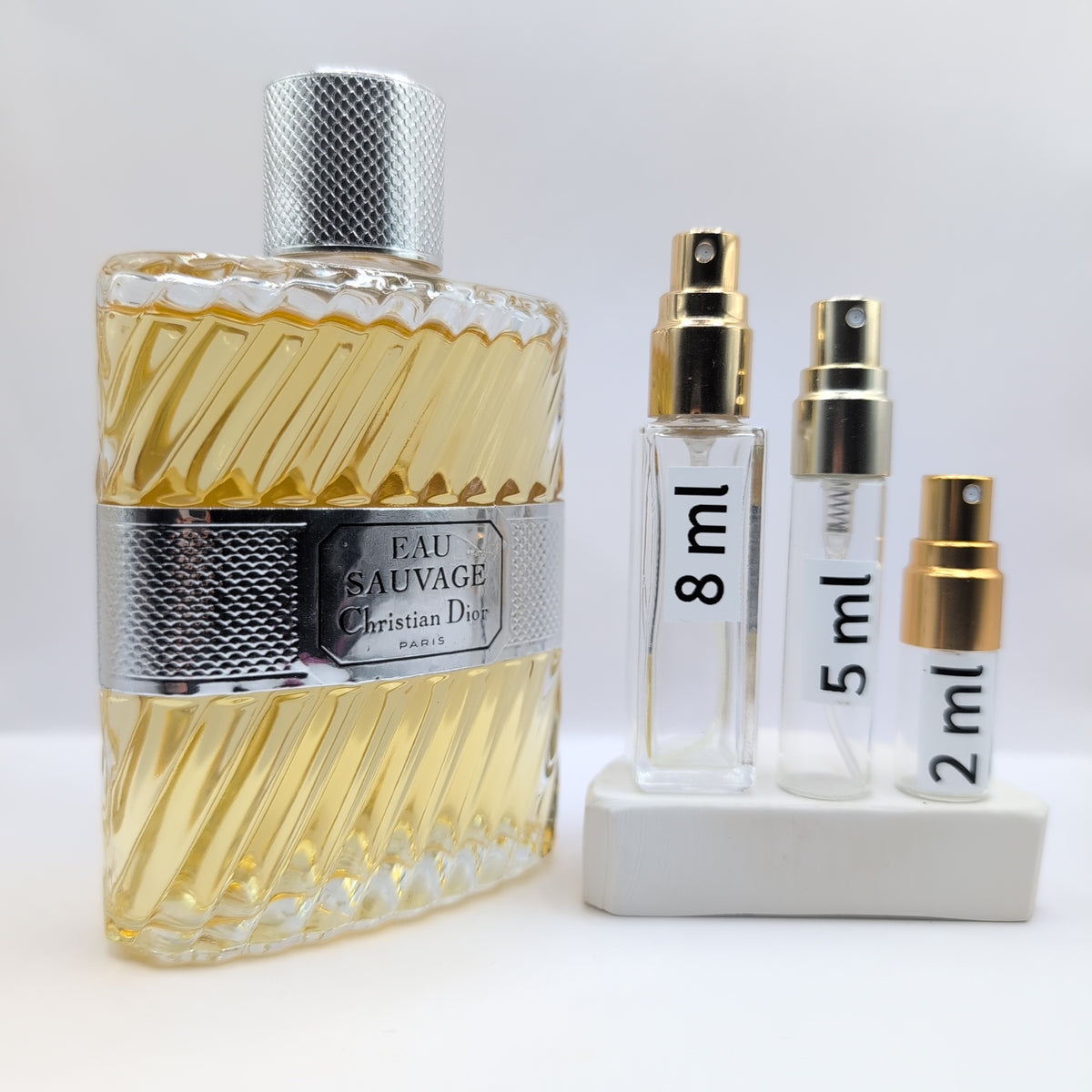 Eau Sauvage EDT 1970's Bottle, Men Perfume Sample