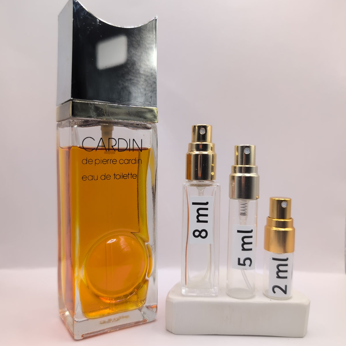 Cardin De for Women EDT 1980's Bottle, Perfume Sample