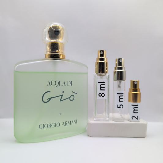 Acqua Di Gio EDT for Women 1997 Cosmair Bottle, Perfume Sample
