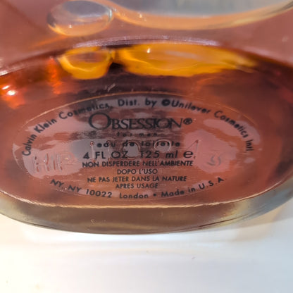 Obsession For men EDT 1994 Bottle, Perfume Sample