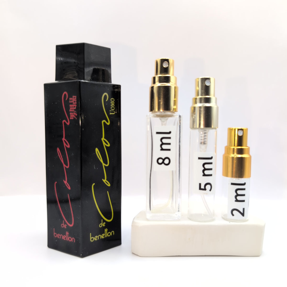 Colors De EDT for Men 1990 Bottle, Perfume Sample