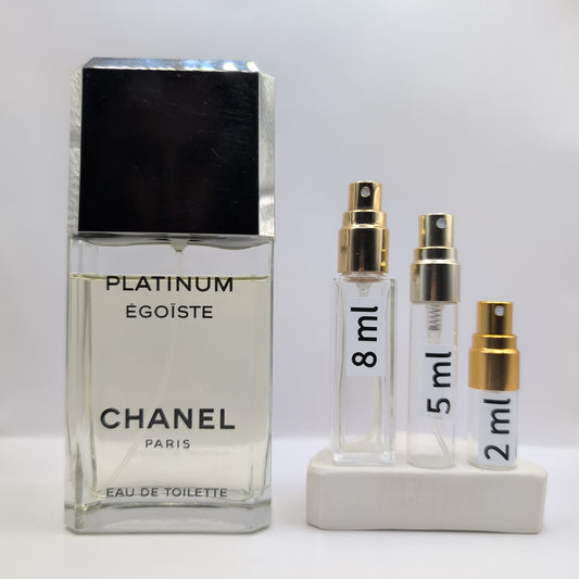 Platinum Egoiste EDT 2013 Modern Formula Bottle, Men Perfume Sample