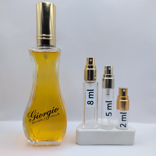 Giorgio for Women Extraordinary Spray EDT 2006 Bottle, Perfume Sample