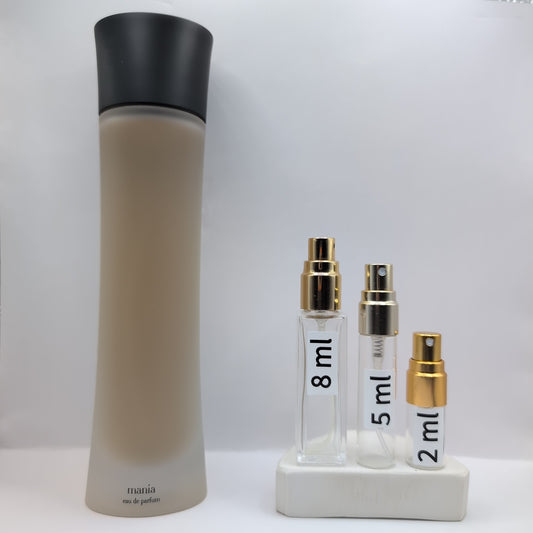 Mania for Women Black Cap Version EDP 2000 Bottle, Perfume Sample
