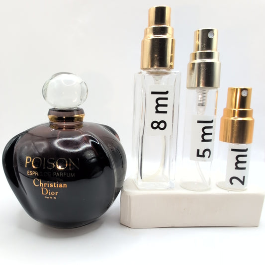 Poison Esprit De Parfum 1993 Bottle, Women Perfume Sample