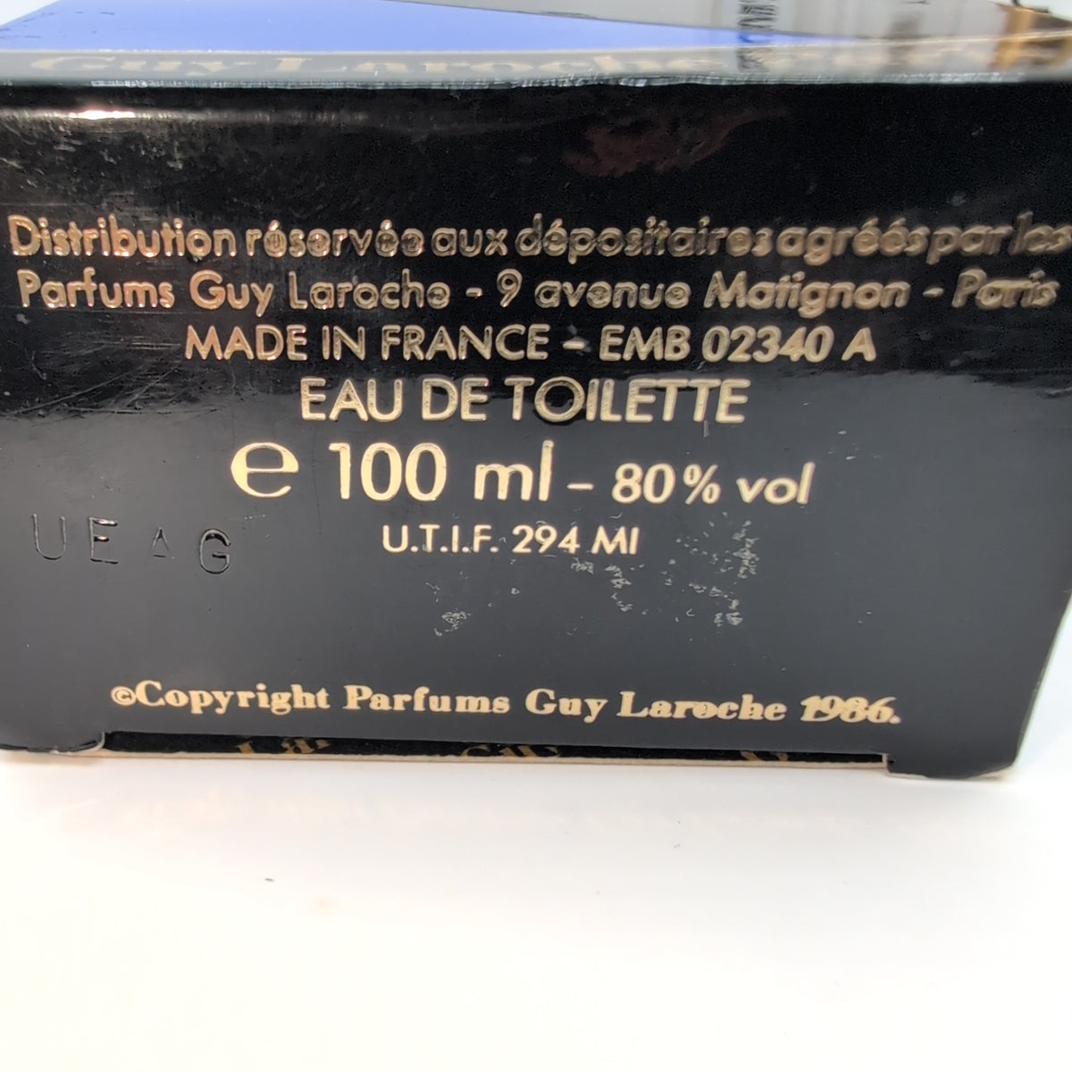 Clandestine EDT 1980's Bottle, Women Perfume Sample