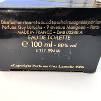 Clandestine EDT 1980's Bottle, Women Perfume Sample