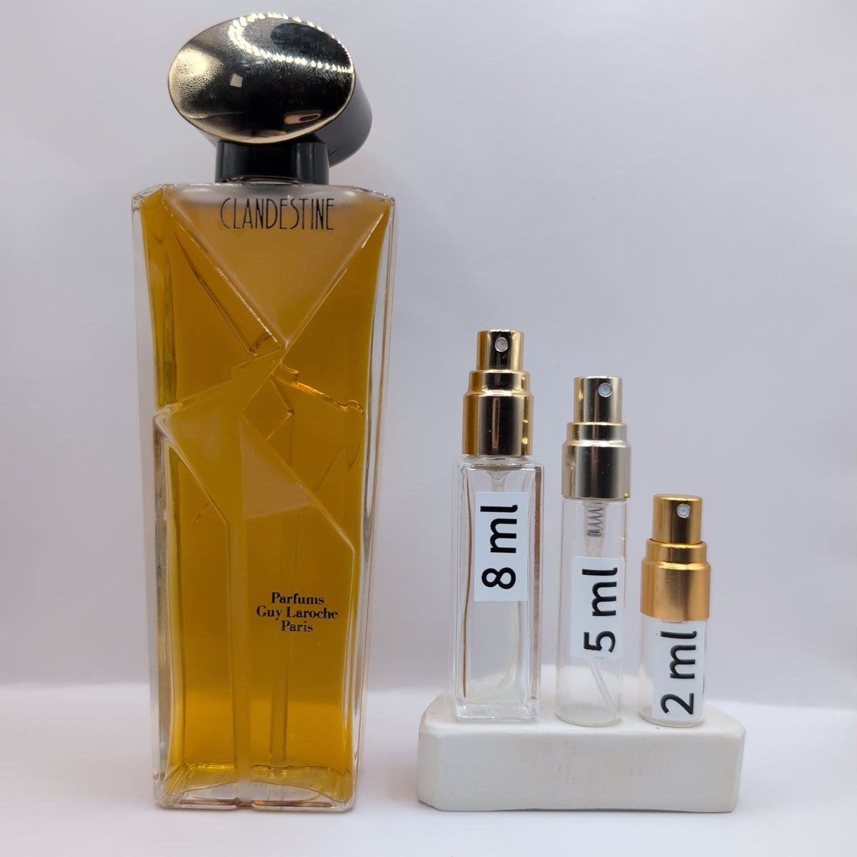 Clandestine EDT 1980's Bottle, Women Perfume Sample