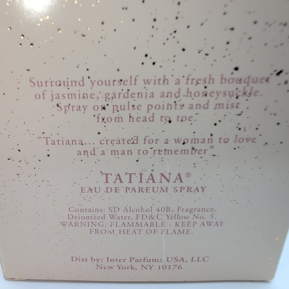 Tatiana EDP 1990's Bottle, Women Perfume Sample