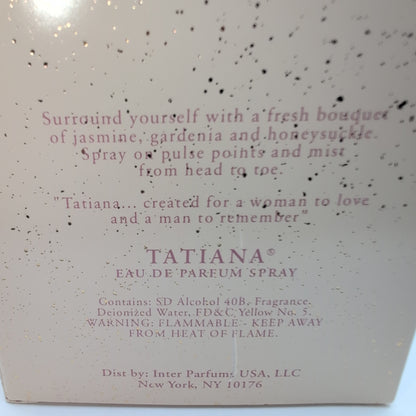 Tatiana EDP 1990's Bottle, Women Perfume Sample