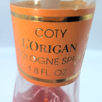 L'Origan Cologne 1980's Pfizer Bottle, Women Perfume Sample