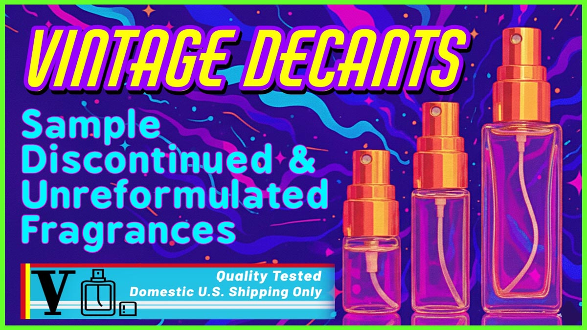 main front logo showing decant bottles on website