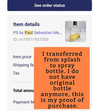 PAUL SEBASTIAN PS Fine Cologne EDT, 1990's Batch, Men | Vintage Decant Cologne Perfume Fragrance Samples